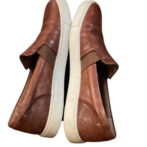 Frye Women's Ivy Slip-On Sneakers Cognac size 10 - Picture 5 of 12